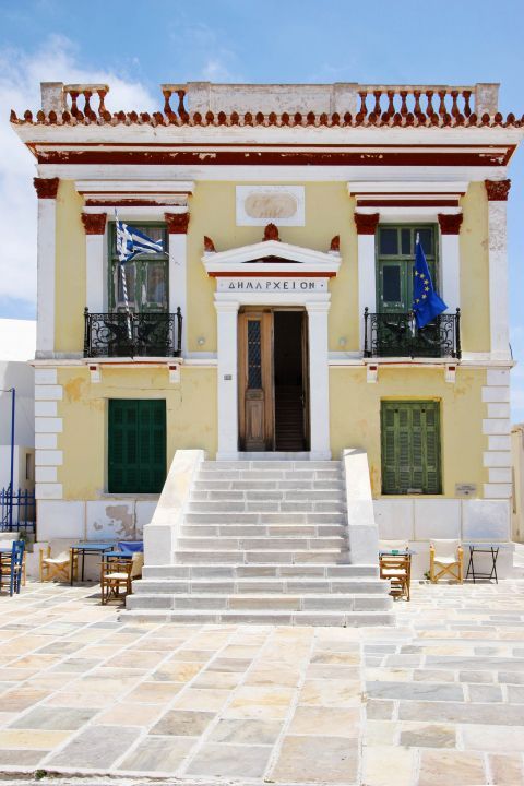 Chora: The Town Hall of Serifos