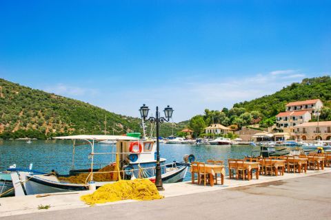 Sivota: Enjoy your meal by the sea.