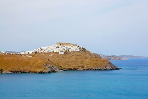 Town: Distant view of Chora.