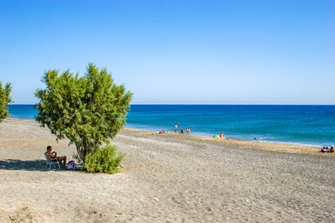 Ierapetra: Long, sandy beach.