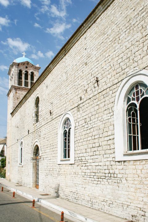 Town: An impressive, stone built church.