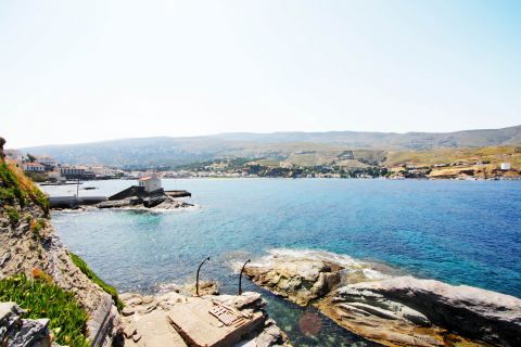 Chora: Relaxing sea view. Chora, Andros.