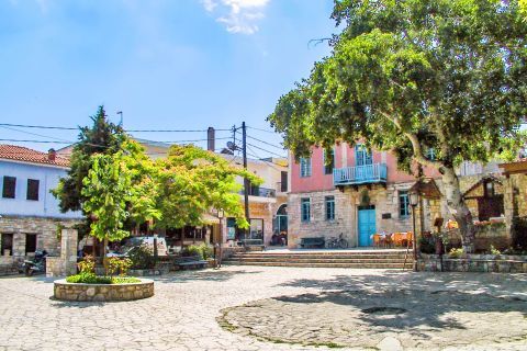 Afitos: Afitos is a traditional village with great vibes and beautiful paved alleys.