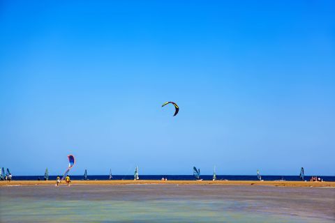 Prassonissi: Prassonissi is an ideal place for wind surfing.