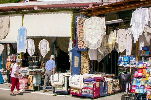 Spili: The village is popular for its embroideries.