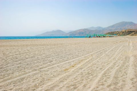 Triopetra: A really long, sandy beach.